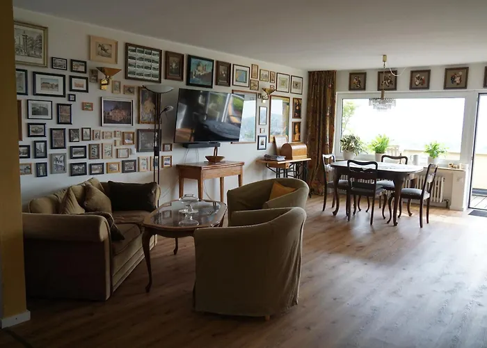 Rheinblick Am Rheinsteig Mit Balkon Und Sauna